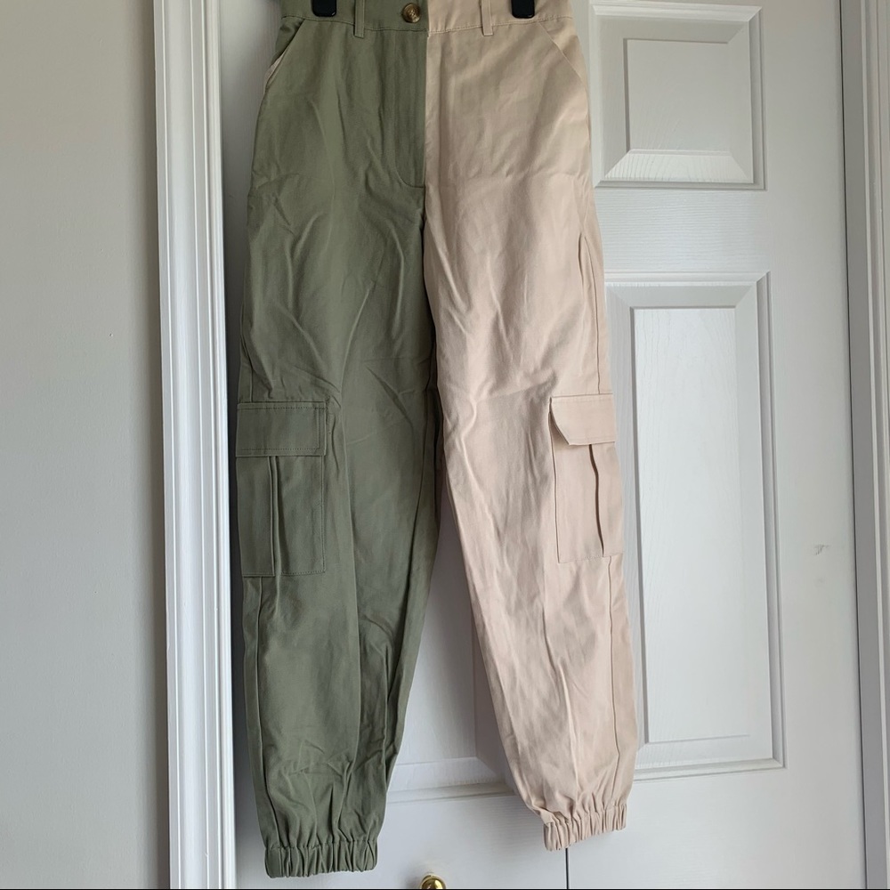 Two-tone joggers